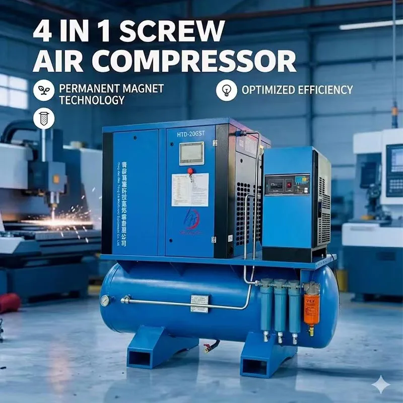 Compresor de aer 22KW 16 bar pentru tăiere cu laser